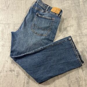 American Eagle Next Level Flex Mens Straight Leg Jeans‎ Medium Wash 42x29